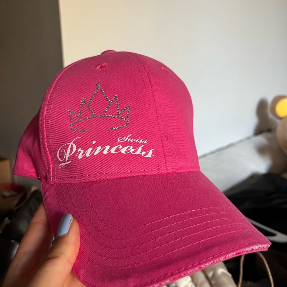SWISS PRINCESS PINK BASEBALL HAT